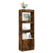 vidaXL Skříň highboard kouřový dub 63 x 33 x 180 cm kompozitní dřevo