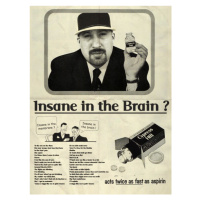 Ilustrace Insane in the brain, Ads Libitum / David Redon, (30 x 40 cm)