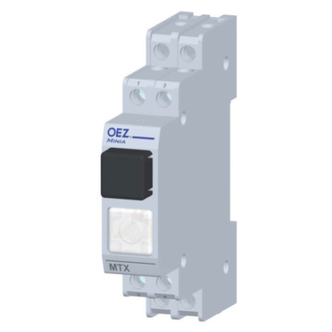 Tlačítko ovládací OEZ MTX-20-TB-SG-A230 černá 25A se signalizací