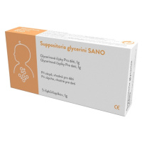 SANOVA Classic glycerinové čípky 1g 5 kusů