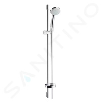 Hansgrohe 27771000 - Set sprchové hlavice, 4 proudy, tyče 0,90 m a hadice, chrom