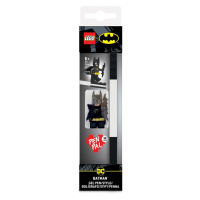 Smartlife LEGO DC Super Heroes Batman Gelové pero s minifigurkou, černé