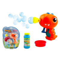 Bubble Fun Bublifuk Dinosaurus s náplní 60 ml - oranžový