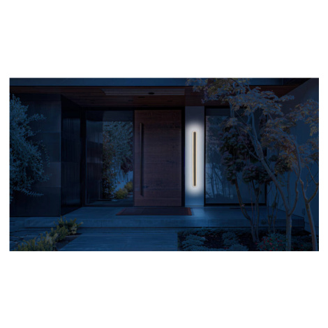 Venkovní nástěnná lampa STICK L-120 černá 36W opálové stínidlo IP65 CANDELLUX