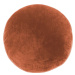Oranžový dekorativní polštář z mikrovlákna Tiseco Home Studio Marshmallow, ø 40 cm