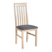 Jídelní židle NILO 1 Bílá Tkanina 3B
