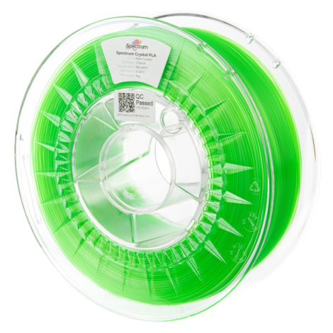 Spectrum 80888 3D filament, PLA Crystal, 1,75mm, 1000g, NEON GREEN