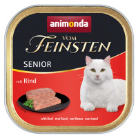 Animonda Vom Feinsten Senior 64 × 100 g Hovězí maso