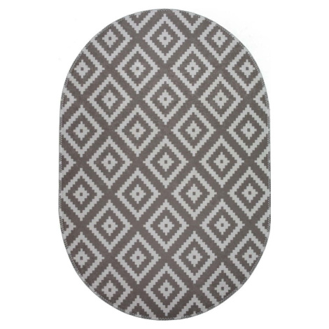 Světle hnědý pratelný koberec 120x180 cm – Vitaus
