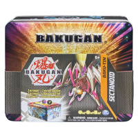 Bakugan plechový box s exkluzivním bakuganem s4 sectanoid