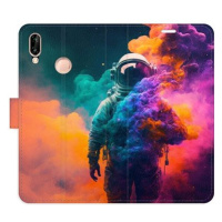 iSaprio flip pouzdro Astronaut in Colours 02 pro Huawei P20 Lite