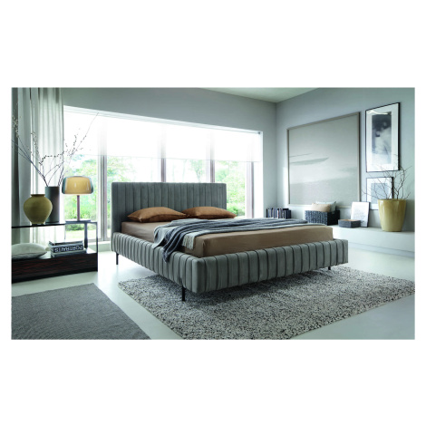 Artelta Manželská postel PLISSA | 180 x 200 cm Barevné provedení PLISSA: Nube 05