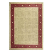 Oriental Weavers Kusový koberec SISALO / DAWN 879 / O44P (J84 Red) – 160 × 230