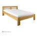 Drewmax Jednolůžková postel LK211 | 120 cm dub Barva: Dub bělený