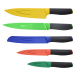 5-dílná sada nožů z nerezové oceli s pouzdry na čepele United Colors of Benetton Rainbow BE-0361
