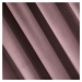 Dekorační velvet závěs s řasící páskou PIERRE CARDIN růžová 140x270 cm (cena za 1 kus) MyBestHom