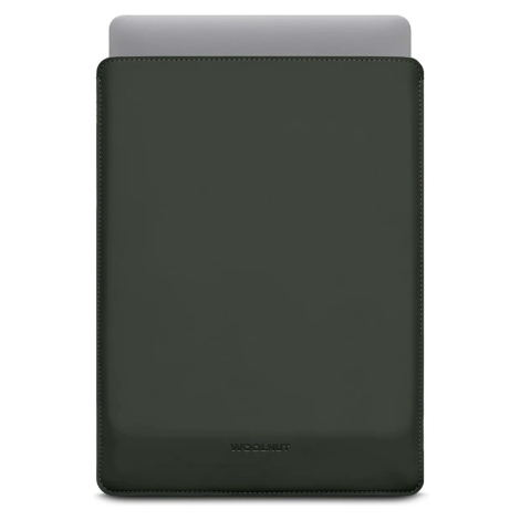 Woolnut Coated PU Sleeve pouzdro pro 14" MacBook Pro tmavě zelené