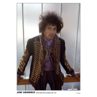 Plakát, Obraz - Jimi Hendrix - Hyde Park Hotel 1967, 59.4 × 84 cm