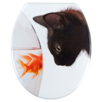WC sedátko Wenko Fish & Cat, 45 x 37,5 cm