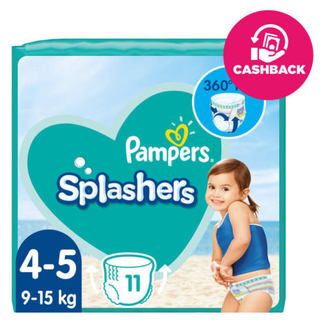 Pampers Pants Splashers 4-5 9-15 kg 11 ks