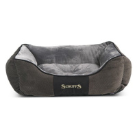 Tmavě šedý plyšový pelíšek pro psa 50x60 cm Scruffs Chester M – Plaček Pet Products