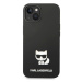 Karl Lagerfeld KLHCP14MSLCTBK hard silikonové pouzdro iPhone 14 PLUS 6.7" black Silicone Choupet