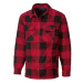 PARKSIDE® Pánský flanelový overshirt (adult#male#ne, M (48/50), červená)