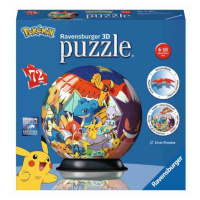 Ravensburger 11785 puzzleball pokémon 72 dílků