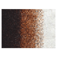 Luxusní koberec KŮŽE Typ7, patchwork, 170x240 cm