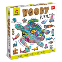 LUDATTICA Moře dřevěné puzzle 48 dílků