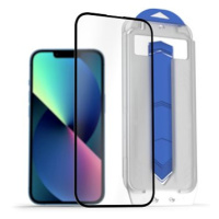 AlzaGuard 2.5D Glass EasyFit DustFree 2 Pack pro iPhone 13 / 13 Pro / 14 s instalačním rámečkem