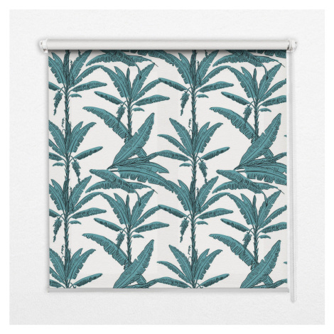 TULUP VNITŘNÍ roleta - okenní roleta - roleta - 100x180 cm - Palmové listy