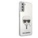 Karl Lagerfeld PC/TPU Head zadní kryt KLHCS21MKTR pro Samsung Galaxy S21+, transparentní