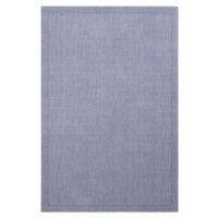 Modrý vlněný koberec 133x180 cm Linea – Agnella
