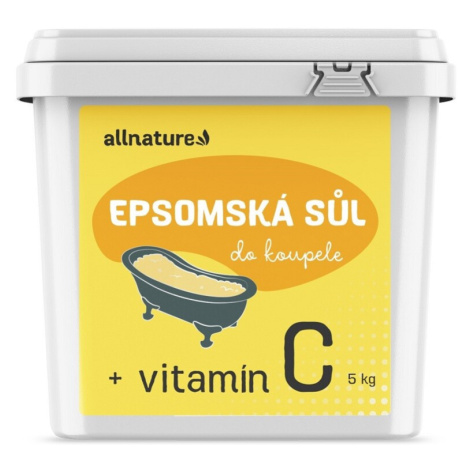 Allnature Epsomská sůl s vitamínem C 5kg