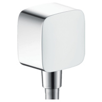 Přípojka hadice Softcube Hansgrohe FixFit, chrom 36731000