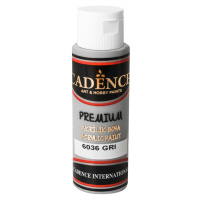 Akrylová barva Cadence Premium - šedá / 70 ml