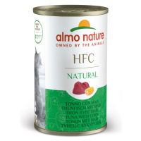 Almo Nature HFC, 24 x 140g - 20 + 4 zdarma! Tuňák & kukuřice