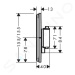 HANSGROHE ShowerSelect Comfort Termostatická baterie pod omítku, chrom 15589000