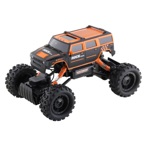 Buddy Toys Auto Rock Climber na dálkové ovládání černá/oranžová