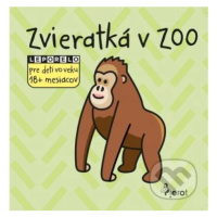 Zvieratká v zoo (Leporelo pre deti vo veku 18+ mesiacov) - kniha z kategorie Pro děti