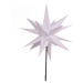 STERNTALER LED hvězda venkovní, s hrotem, Ø 55 cm, bílá