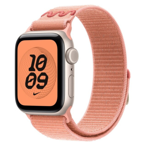 Apple Watch 41/40/38mm Alpenglow Pink provlékací sportovní řemínek Nike