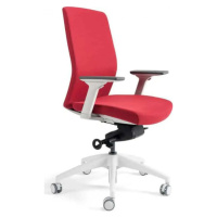 Office Pro Kancelářská židle J2 WHITE BP - červená 202