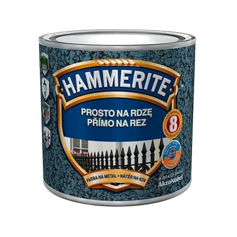 AKZO NOBEL Hammerite Přímo na rez kladívkový 2,5 l Hnědý