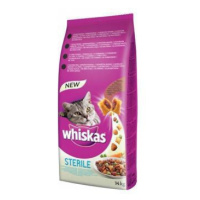 Whiskas Dry s kuřecím masem - STERILE 14kg