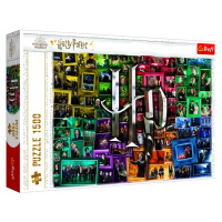 Trefl Puzzle Harry Potter - Svět Harryho Pottera/1500 dílků - Trefl