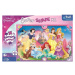 Trefl Puzzle Super Shape XL Disney princezny: Růžový svět 160 dílků