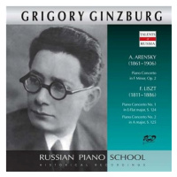 Ginzburg Grigory: Piano Works by Arensky and Liszt - CD