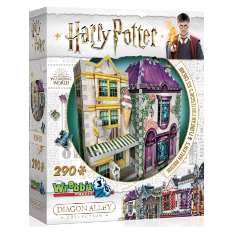 3D puzzle Harry Potter Madam Malkinová a Zmrzlinářství Florea